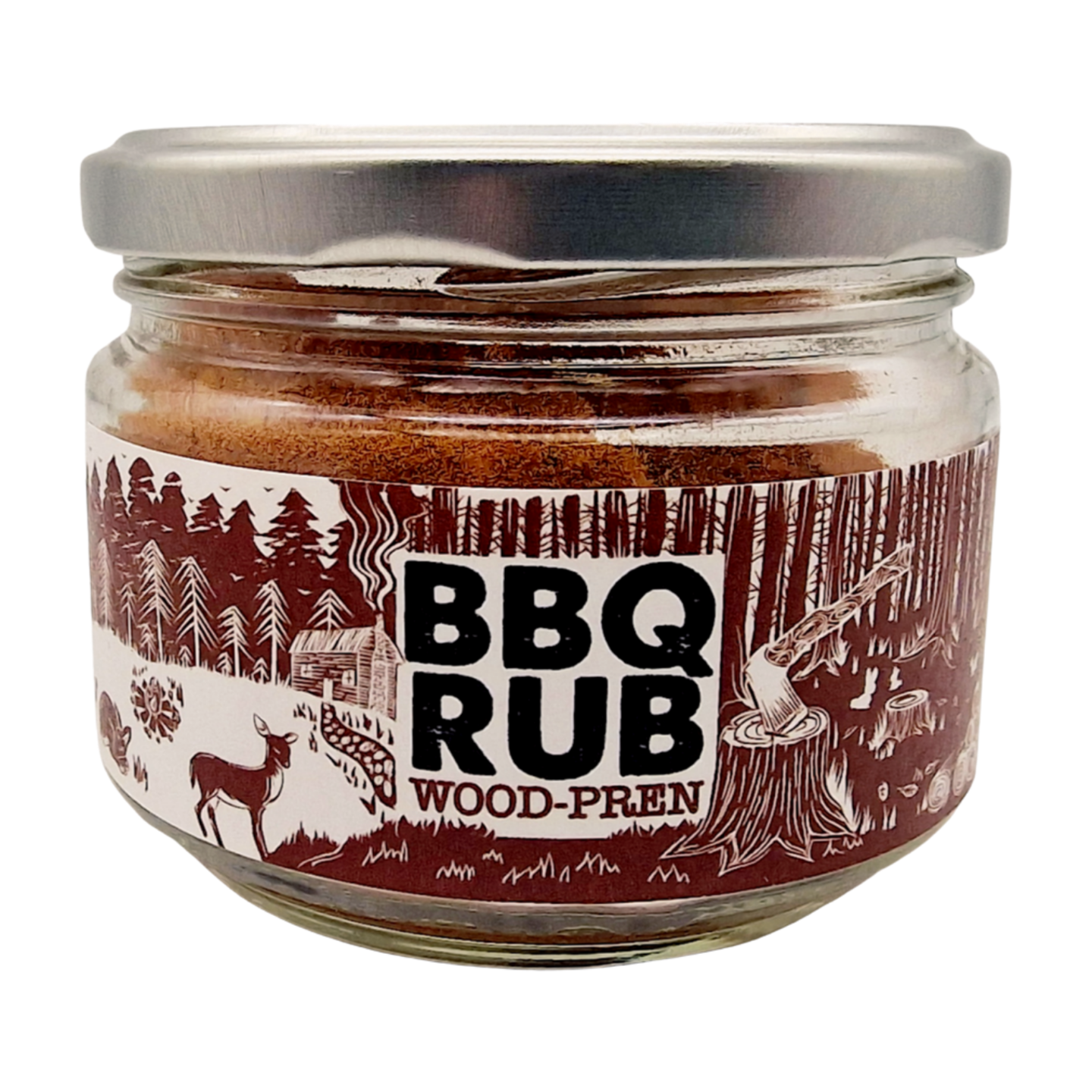 Welshhomestead Smokery Wood - Pren BBQ Rub (6x85g)