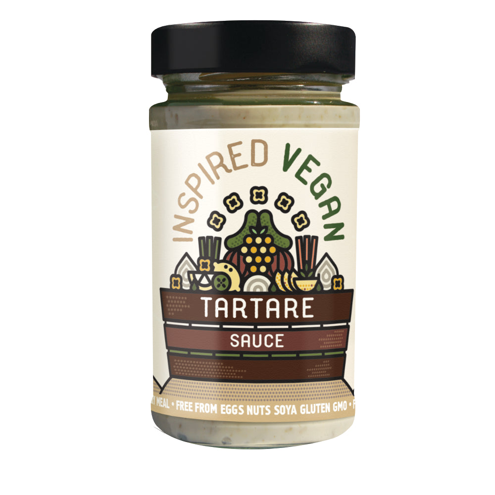 Inspired Vegan Tartare Sauce (6x180g) – The Gorgeous Food Company