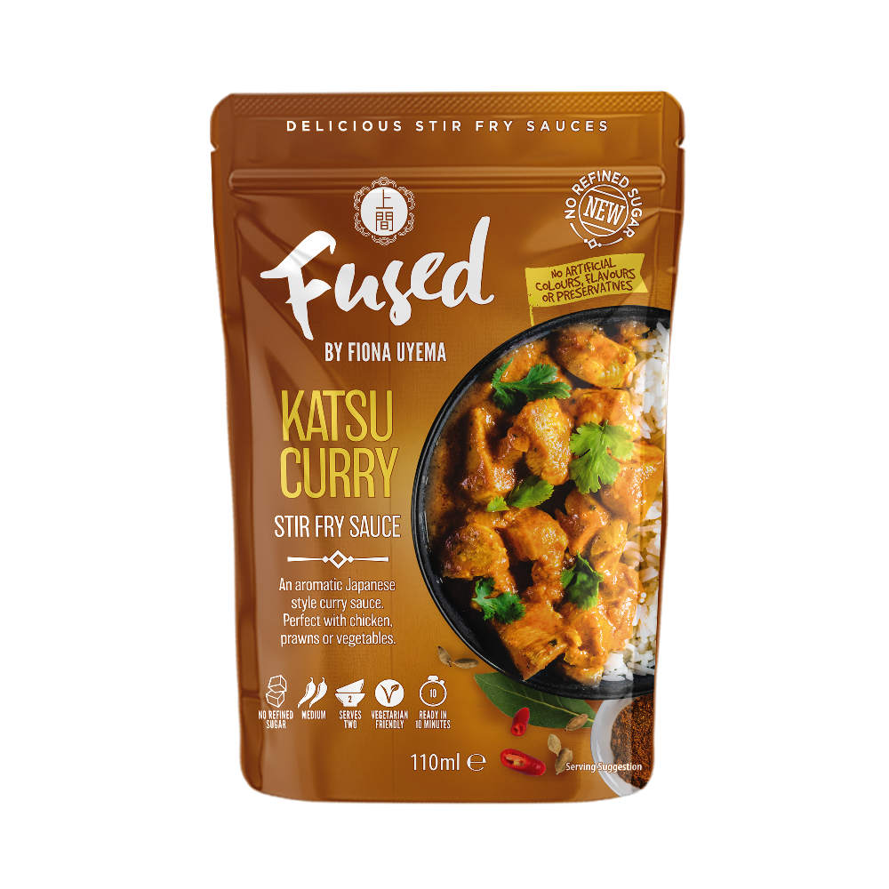 Fused Katsu Curry Stir Fry Sauce (18x110g) – The Gorgeous Food Company