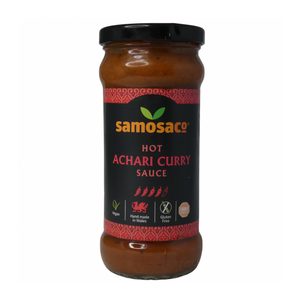 SamosaCo Hot Achari Curry Sauce (6x350g)