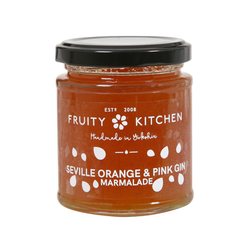 Fruity Kitchen Seville Orange & Pink Gin Marmalade (6x227g)